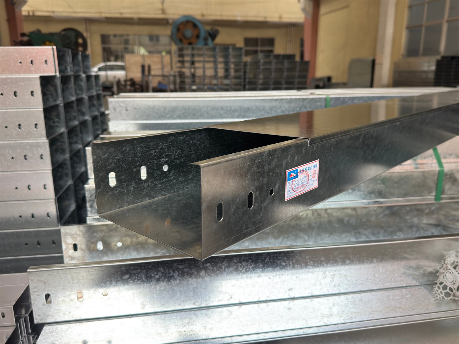 Galvanized cable tray
